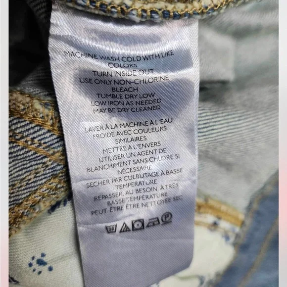 Anthropologie Pilcro Comeback Boyfriend Denim Jacket Size XS. B22 - Picture 8 of 9